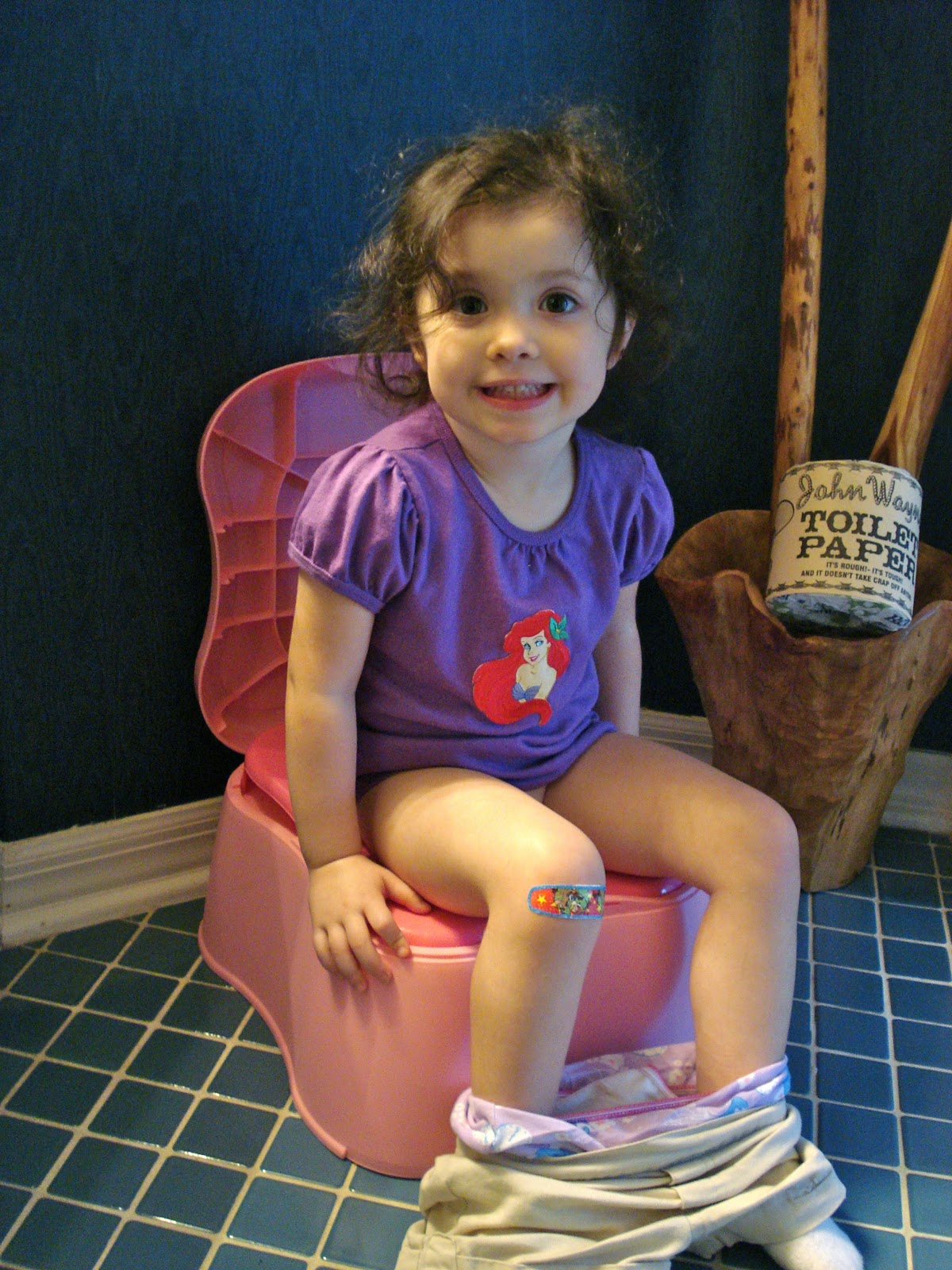 Laura's Blog: Look who's potty trained!