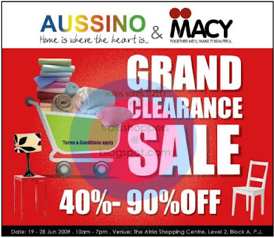 Aussino & Macy Grand Clearance Sale