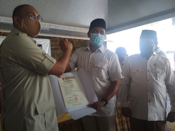 DPP Gerindra Tetapkan Pasangan Maryanto-Yulisman Sebagai Kandidat Balon Bupati Pasaman Barat