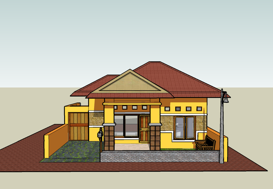 Model Rumah  Idaman  Sederhana 