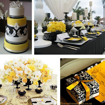 black and gray wedding theme 