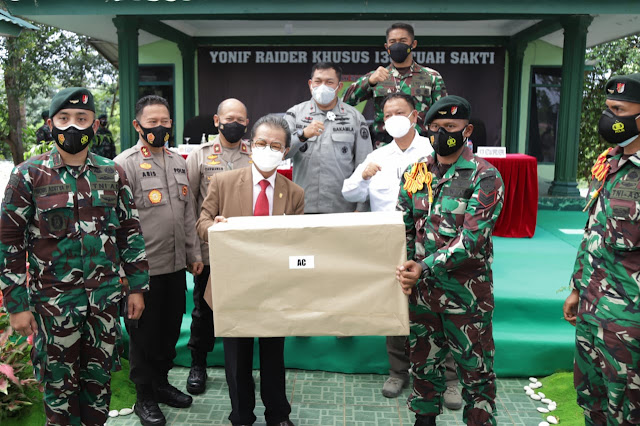 Ketua DPRD Kepri Beri Pembekalan ke Prajurit Raider Khusus 136/TS Yang Akan Ditugaskan ke Perbatasan Papua