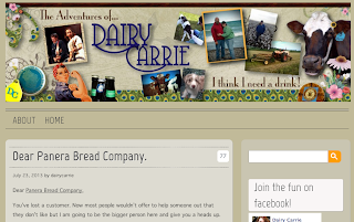 Dairy Carrie blog