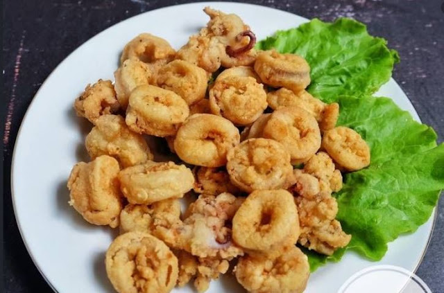 Resep Cara Membuat Cumi Goreng Tepung Gurih