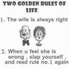 comic, joke, golden rules of life