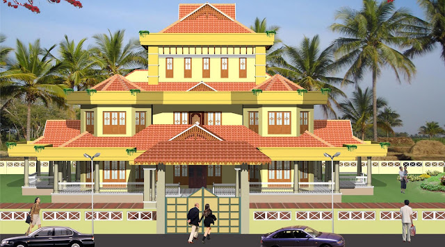 housing plans kerala. Kerala traditional House plan