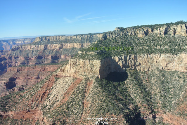 Reaching Delphi @ Grand Canyon. All ends will reconnect in time.