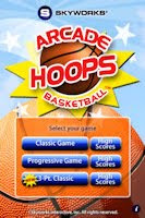 Arcade Hoops Menu