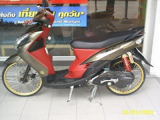 New Modifikasi Yamaha Mio Drag Thailand 2009