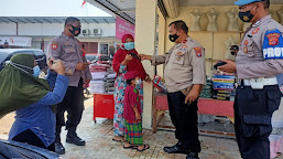 Polsek Cisoka Gelar Operasi Yustisi dan Gebrak Masker di Pasar Tradisional