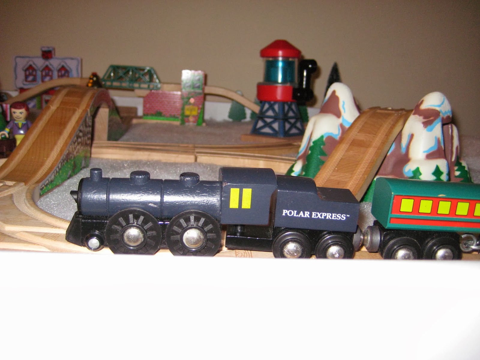 Go Back &gt; Gallery For &gt; Polar Express Wooden Toy Train