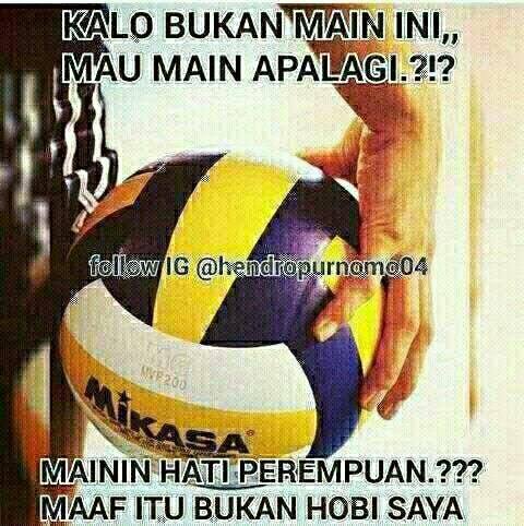  Kata Kata  Mutiara Untuk Pacar  Seorang Pemain  Volly 