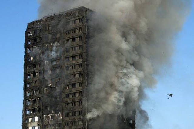 Una nevera defectuosa provocó incendio en torre de Londres
