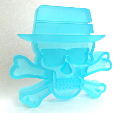“Blue Sky” Heisenberg Skull & Crossbones Breaking Bad Vinyl Figure by Tristan Eaton & Pretty in Plastic