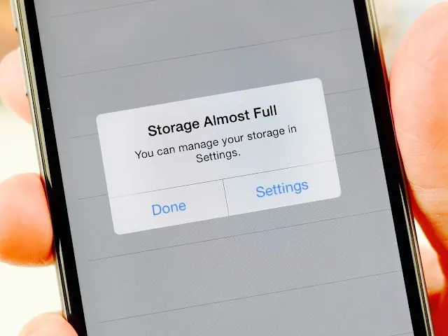 Phone Storage Space