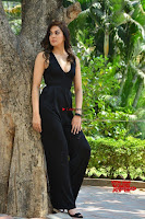 Sakshi Chaudhary in beuatiful black Deep neck Top and trousers at oollo pelliki kukka ~  Exclusive Galleries 040.jpg