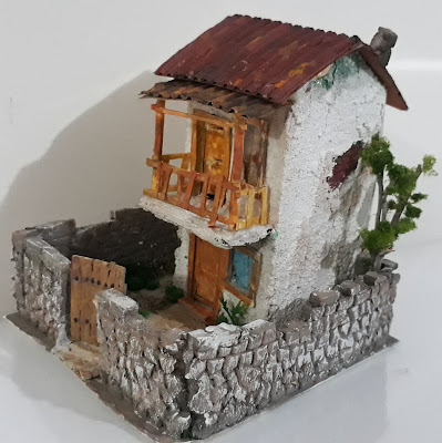 Miniature old town house