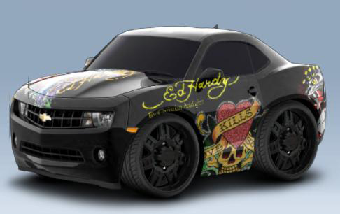 Car Town Customs 2010 Chevy Camaro Ed Hardy