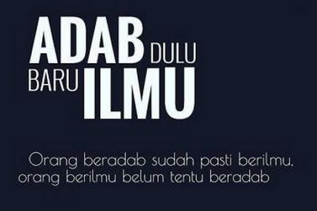 Pengertian Adab Adalah