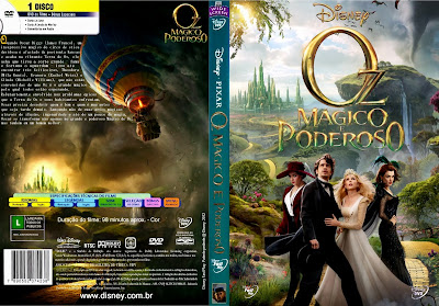 Filme Oz Mágico e Poderoso DVD Capa