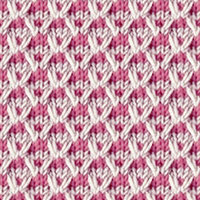 Textured Knitting 32: Slip Stitch Crosses | Knitting Stitch Patterns.