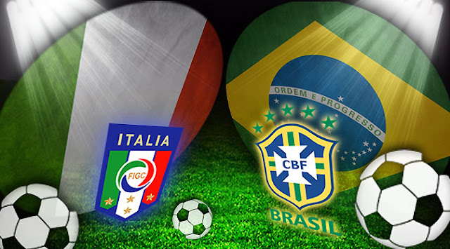 Italia VS Brasil 23 Juni 2013