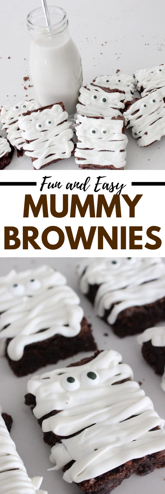 EASY MUMMY BROWNIES