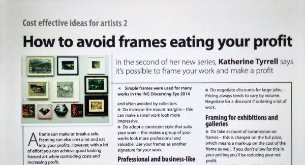 how to avoid frames eating your profit