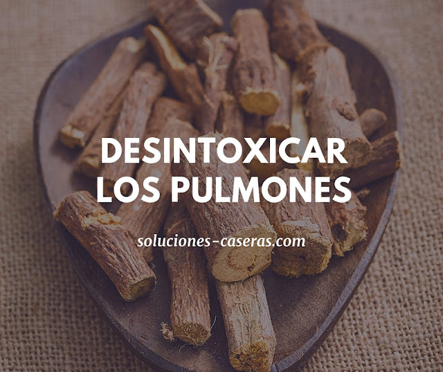 desintoxicar los pulmones