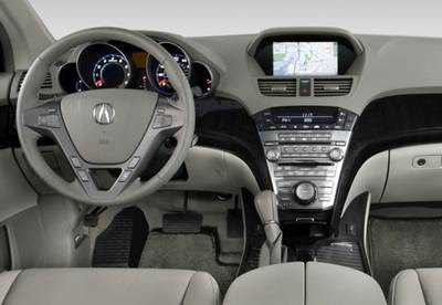 acura mdx interior