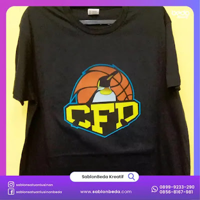 contoh sablon kaos satuan di bekasi