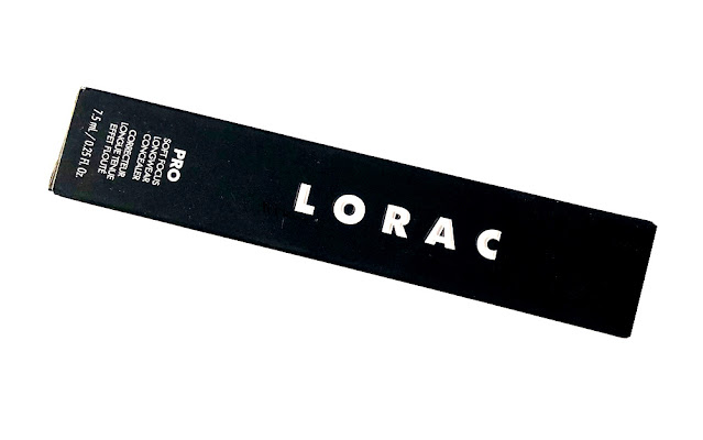 packaging noir du concealer Lorac Pro