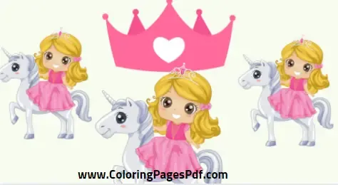 Princess Free Coloring Pages