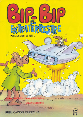 Bip-Bip, el extraterrestre 6. Ed. Gaviota, 1985