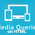 Penggunaan Media Query Pada HTML 