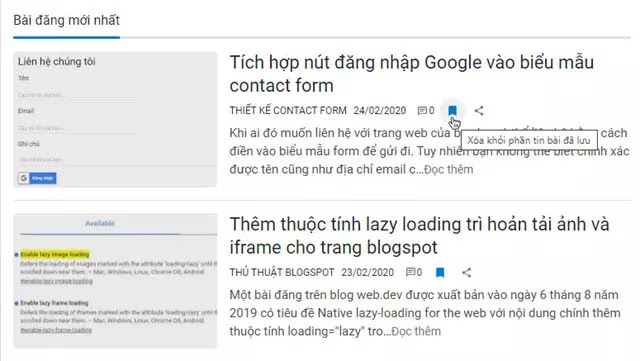 Hướng dẫn thiết kế blogspot căn bản - Tạo nút lưu bài viết
