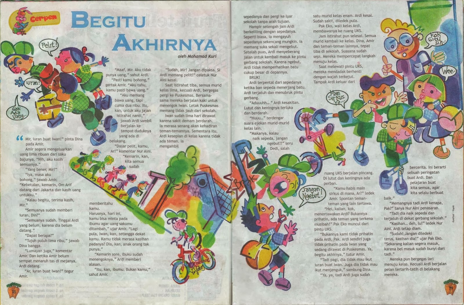 Bledug Mrapi Galeri Ilustrasi Anak Dan Ilustratornya Yoyok