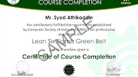 Green Belt Lean Six Sigma Training