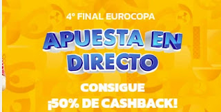 Mondobets promo cuartos final Euro2020 2-3 julio 2021