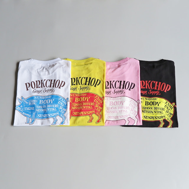 PORKCHOP GARAGE SUPPLY PORK BACK S/S TEE ポークチョップ Tシャツ 通販