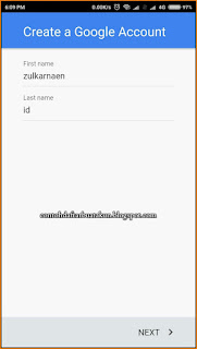 Cara Daftar Akun Google Baru Di Android