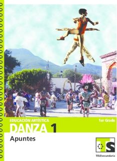 Libro de Telesecundaria Danza Educacion Artística I Primer grado   2016-2017