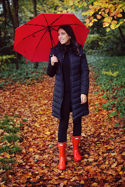 red wellies outfit