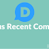 How To Make Disqus Recent Comment Widget For Blogger