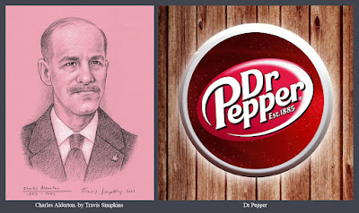 Charles Alderton. Pharmacist. Inventor of Dr Pepper. Freemason. by Travis Simpkins