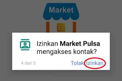 Cara Download Aplikasi Market Mobile Topup Market Pulsa