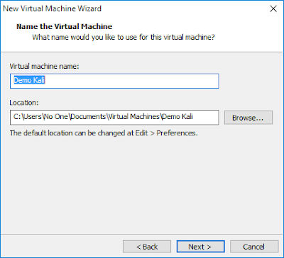 Install kali linux 2.0 in vmware