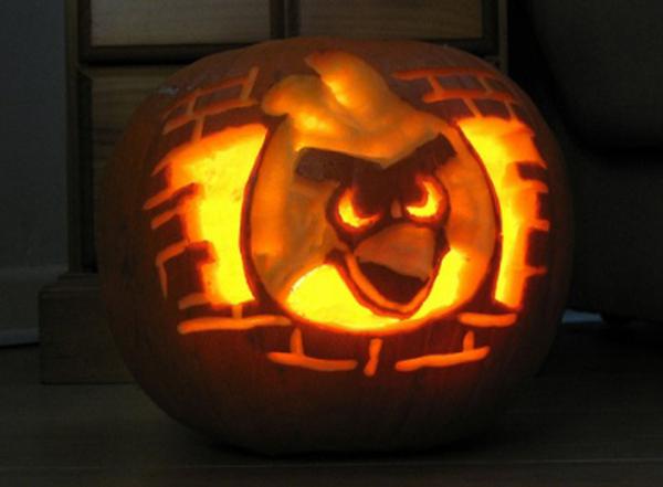 Calabaza Angry Birds