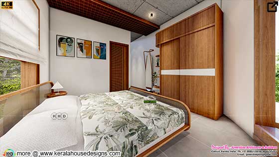 Modern bedroom interiors