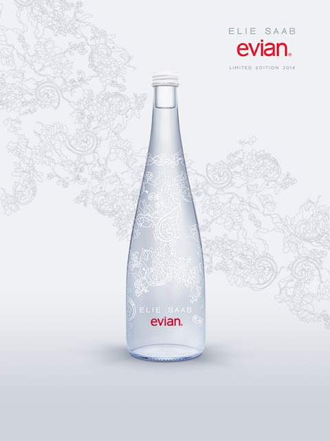 Evian: Nueva botella edición limitada de Elie Saab New limited edition